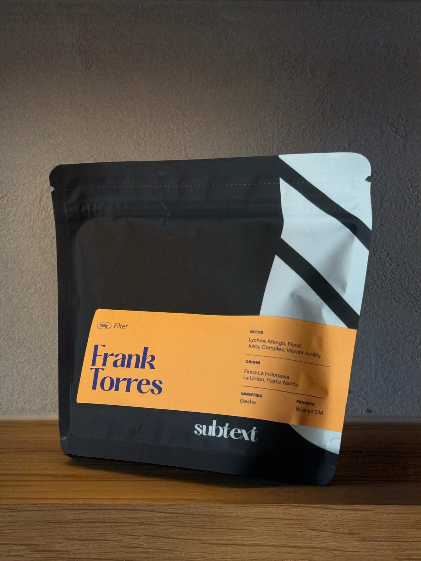 bags of beans on the retail shelf